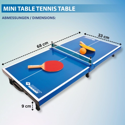 Mini table de tennis de table pliable Donic-Schildkröt