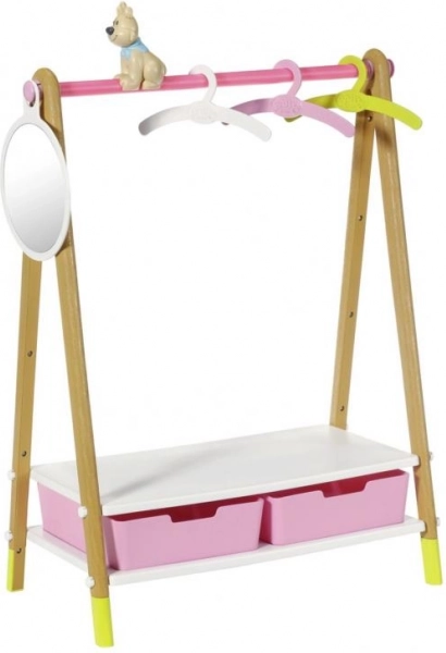 Portant à vêtements pour poupées BABY born