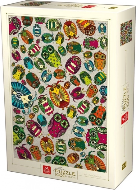 Puzzle chouettes 1000 pièces