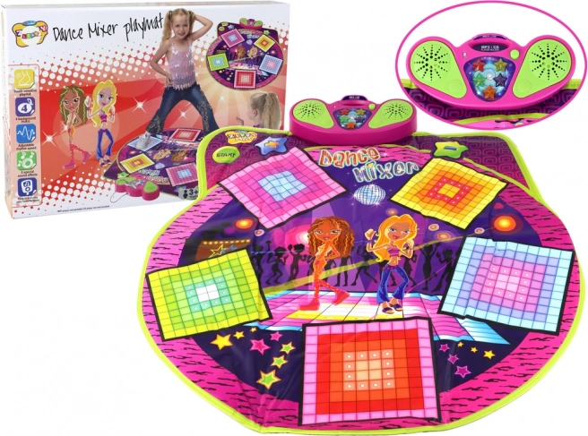 Tapis de danse pour enfants avec lumières et sons, 91cm x 93cm