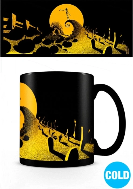 Mug à motif changeant Nightmare Before Christmas