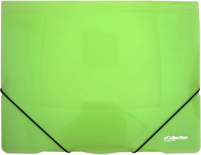 Chemise à élastique eCollection verte A4