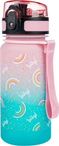 BAAGL Bouteille en tritan Gradient Arc-en-ciel 350 ml