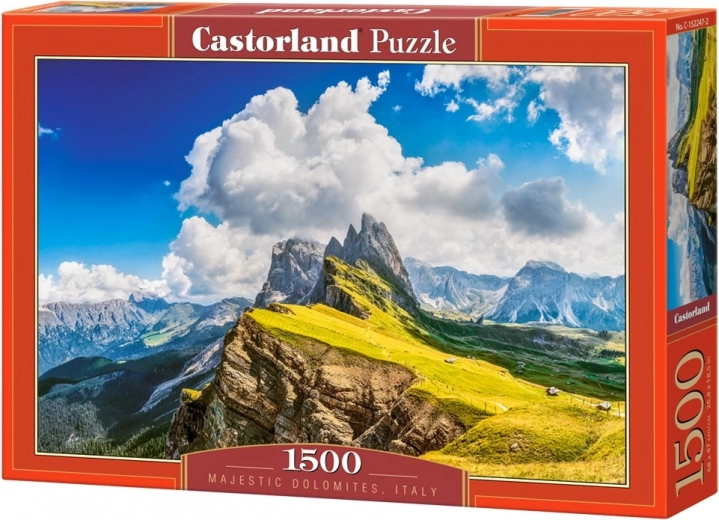 Puzzle 1500 pièces Dolomites majestueuses Italie