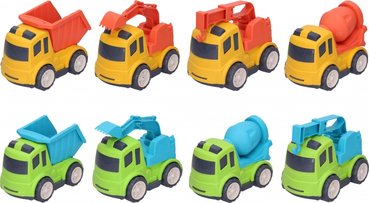 Véhicules de chantier 17 cm