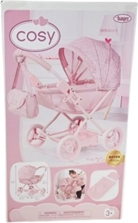 Bayer Design PramCosy poussette rose pour poupées