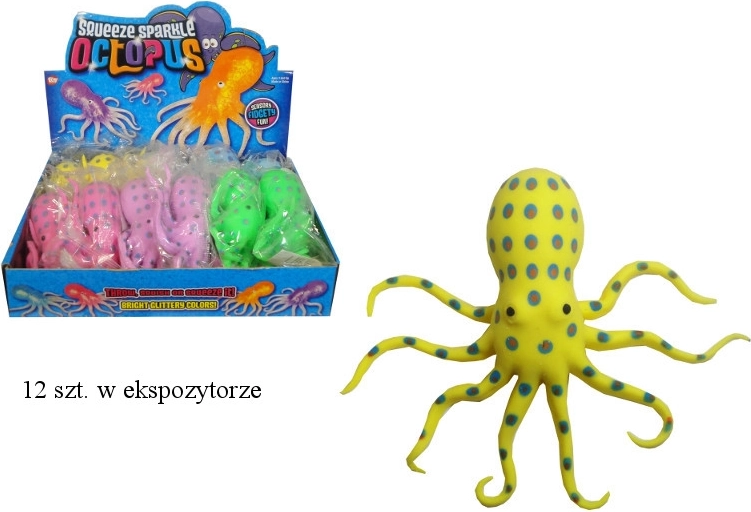 Poulpe anti-stress à malaxer