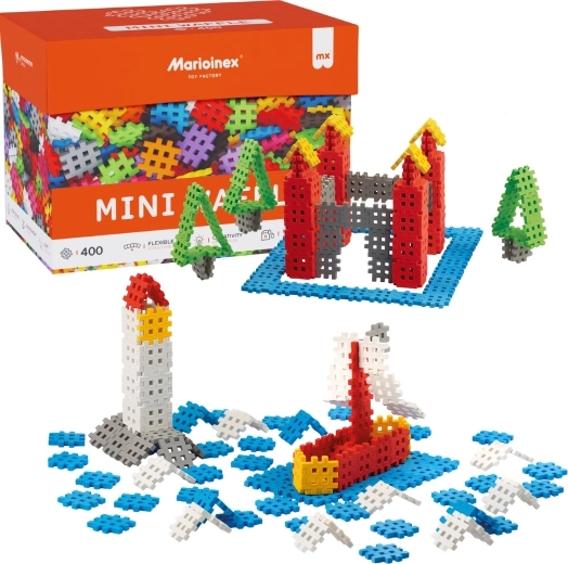 Jeu de construction Mini Waffle 400 pcs Marioinex