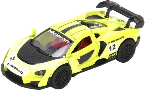 Voiture de course métallique 1:36 avec portes ouvrantes - 1 pièce