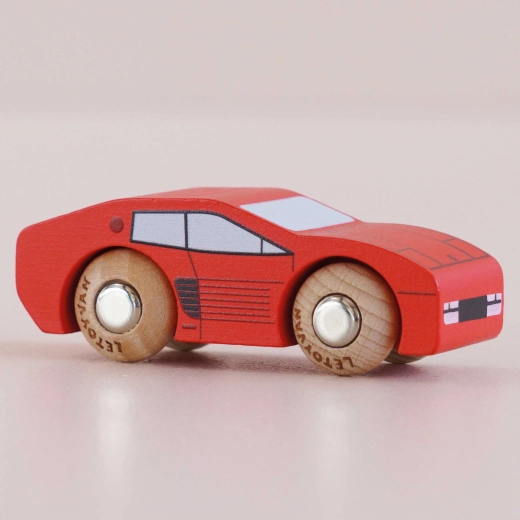 Le Toy Van petite voiture de course en bois Marco