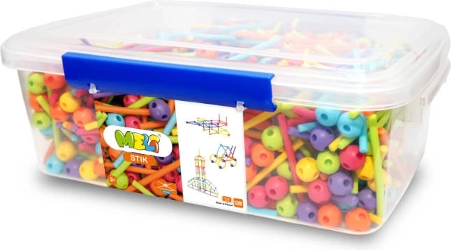 Meli Stik Edu jeu de construction - 1200 pièces