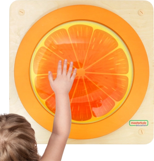 Panneau mural sensoriel Masterkidz Orange