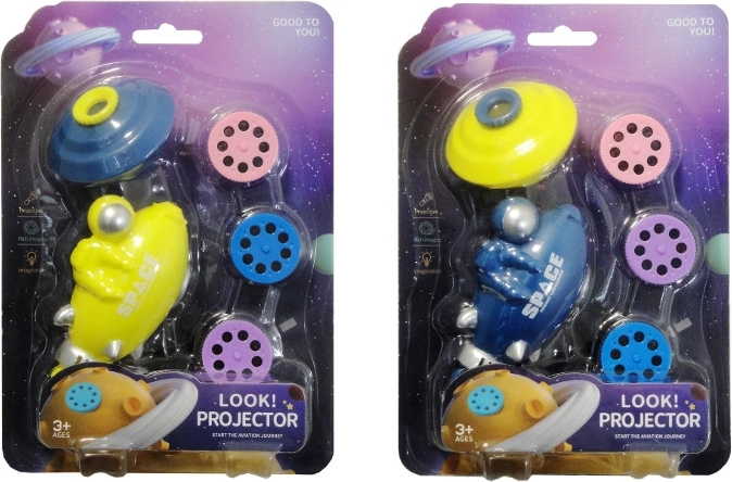 Projecteur pour enfants avec disques interchangeables – dinosaures, animaux et planètes