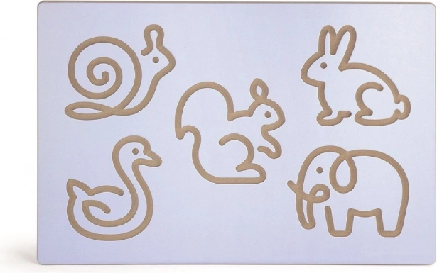 Panneau interchangeable avec des animaux