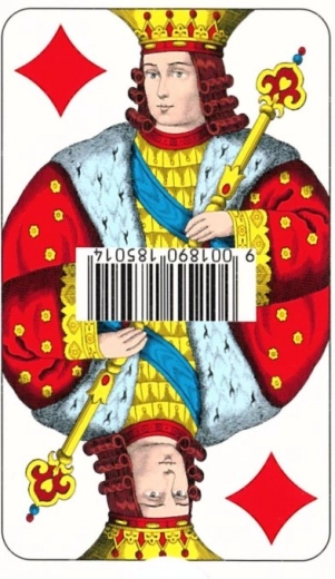 Piquet – cartes à jouer françaises bivalves 32 cartes