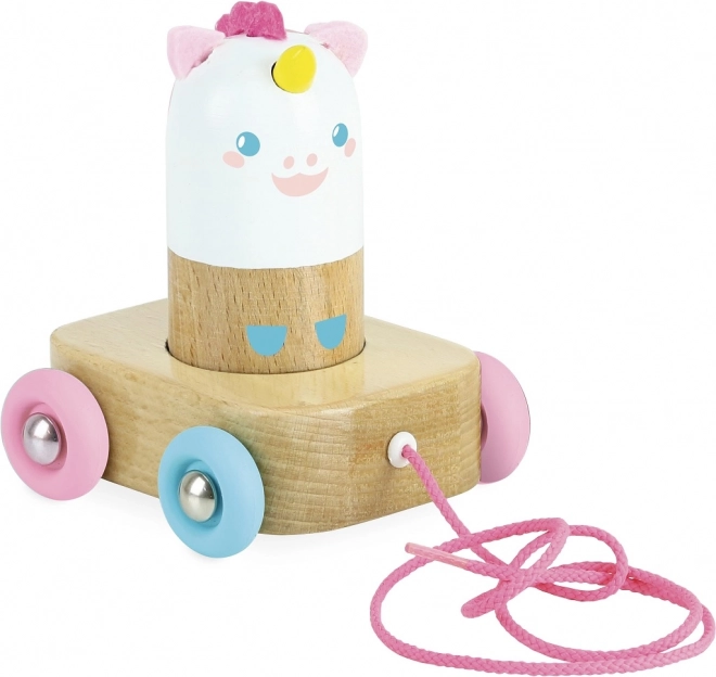 Licorne à tirer Lily jouet en bois VILAC
