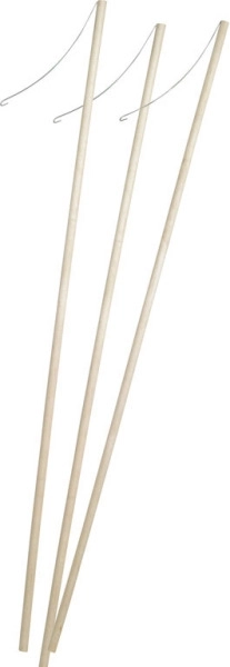 Bâton en bois pour lampion 57 cm