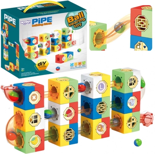Woopie piste à billes 3D – jeu de construction pour enfants