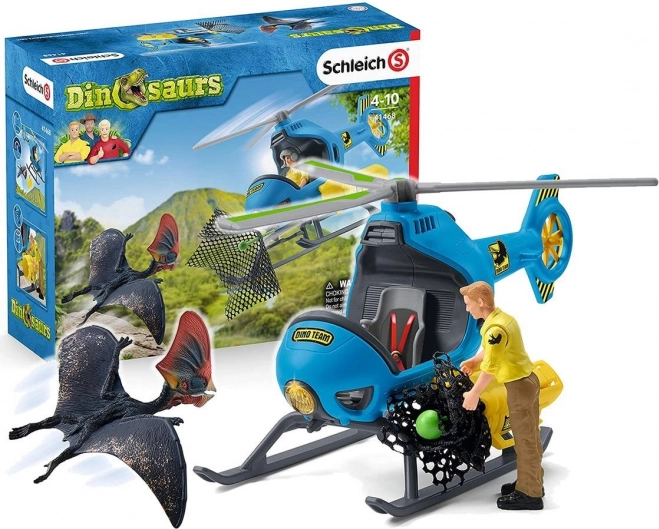 Schleich Dinosaurs Hélicoptère Attaque Aérienne 41468