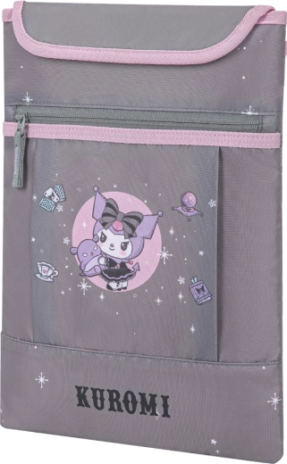 Housse pour ordinateur portable Baagl Kuromi grise (GRS)