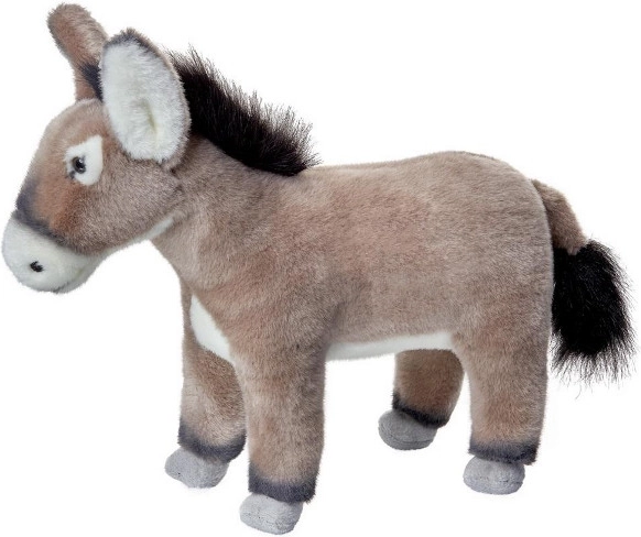 Âne en peluche 33 cm