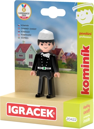 Efko Igráček ramoneur – figurine avec accessoires