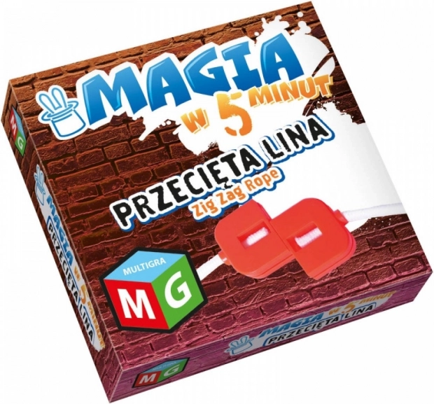 Coffret de magie Corde coupée et restaurée - Magia en 5 minutes par Multigra