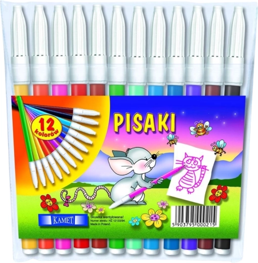 Feutres KAMET 12 couleurs