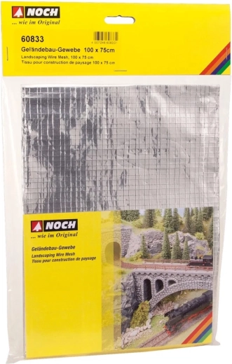 Tissu aluminium Noch pour terrain de modélisme 100 × 75 cm