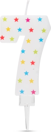 Bougie d’anniversaire chiffre 7