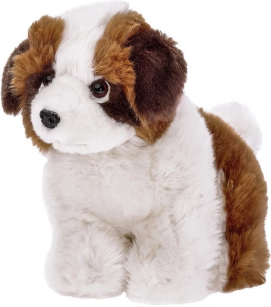 Saint-bernard en peluche assis 20 cm