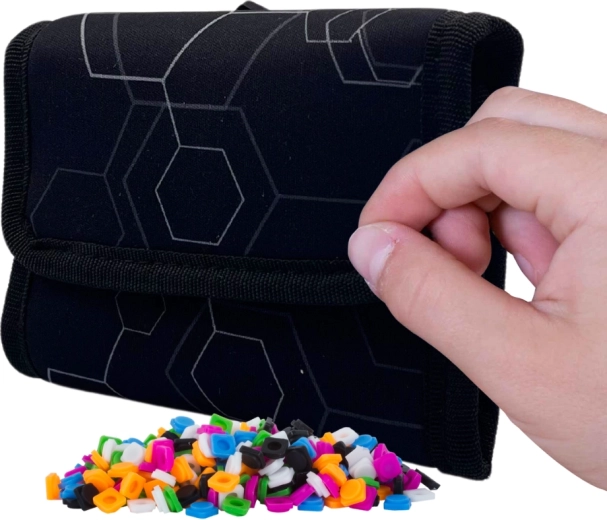 Portefeuille Pixie Crew Hexa Harmony noir