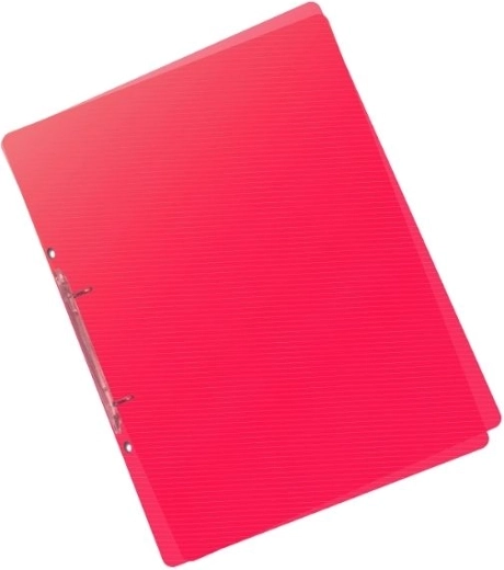 Classeur A5 PP à 2 anneaux Lines rouge