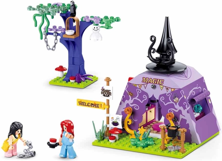 Tente Magique dans la Forêt Enchantée