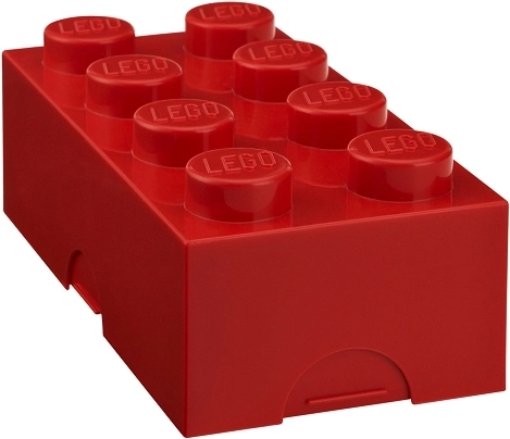 Boîte à déjeuner Lego – rouge