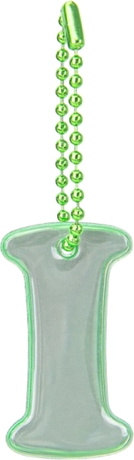 Pendentif réfléchissant Baagl lettre I