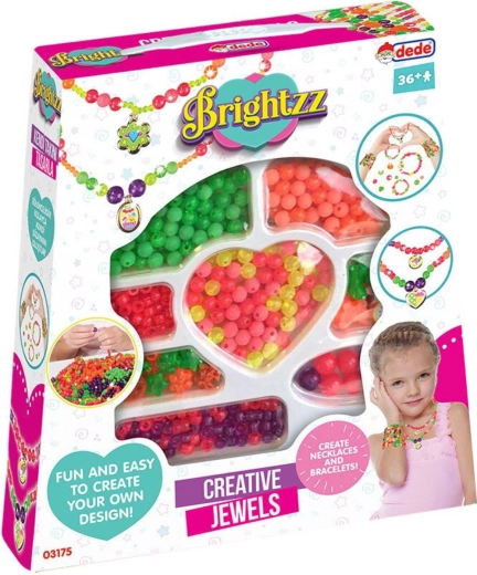 Bino perles à enfiler avec pendentifs – kit créatif de bijoux pour enfants