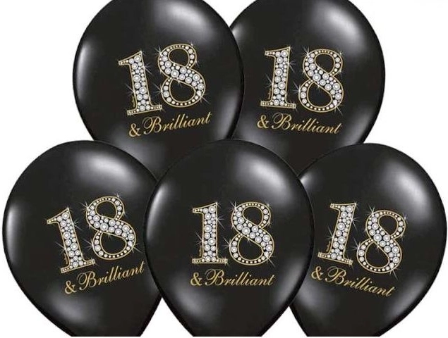 Ballons en latex Brilliant noir pastel 30 cm - 50 pcs