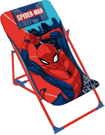 Chaise longue pliante pour enfant SPIDERMAN 66 cm