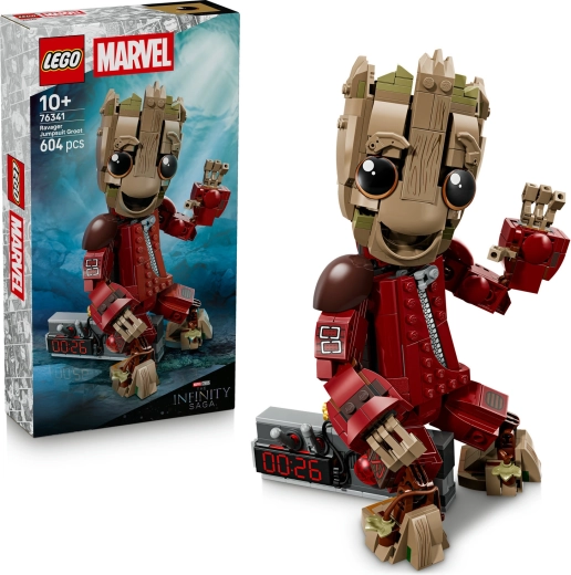 LEGO Marvel Groot en combinaison des Ravageurs