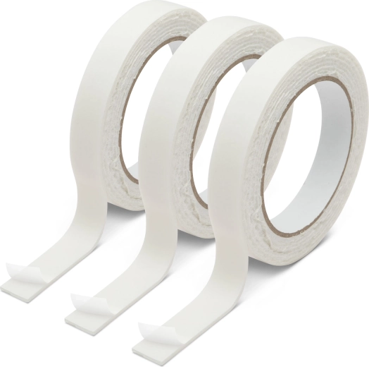 Ensemble de rubans adhésifs double face en mousse