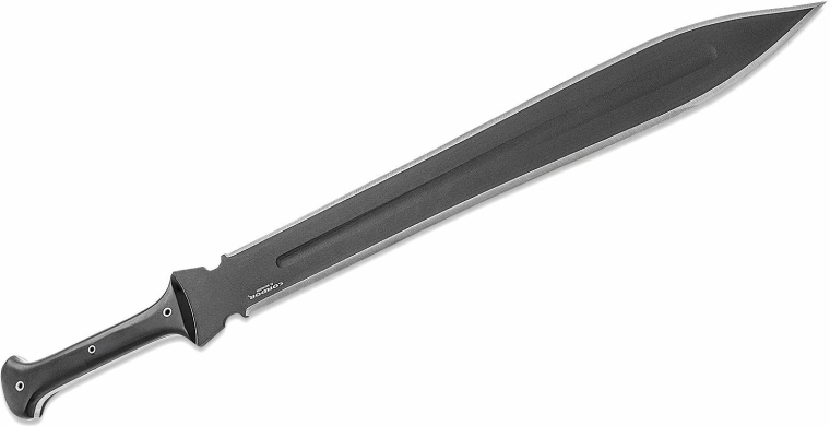 Épée tactique Condor Tactical Gladius 47 cm, noire, Micarta, étui Kydex