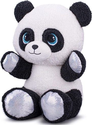 Panda assise en peluche 16,5 cm