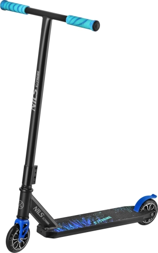 Trottinette freestyle Nils Extreme HS155 Lion bleue