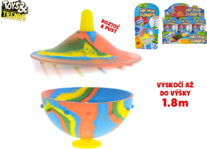 Jouet sautant Hip Hop – bâton sauteur de main amusant