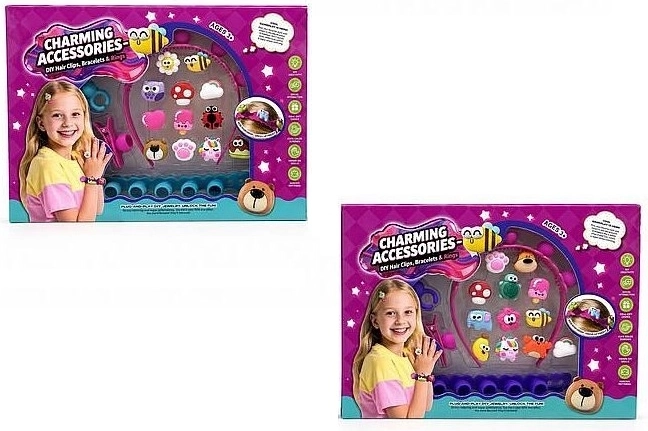 Kit créatif pour décorer un serre-tête et des bracelets avec des décorations à clipser - 1 pièce