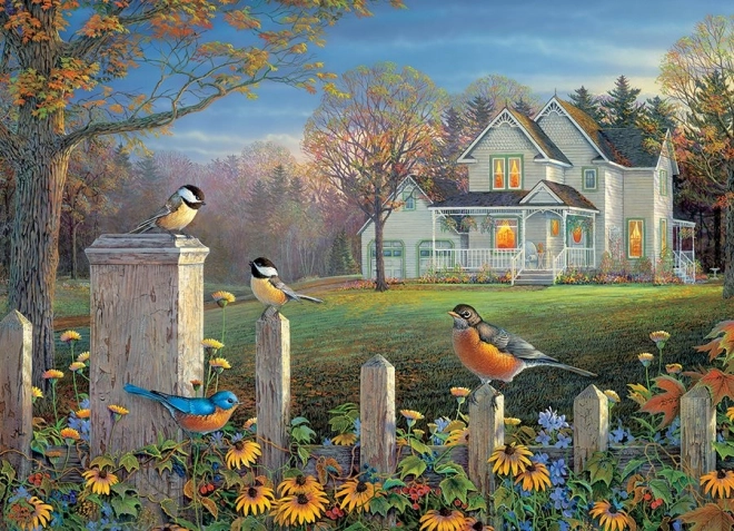 Puzzle COBBLE HILL Oiseaux du soir – 1000 pièces