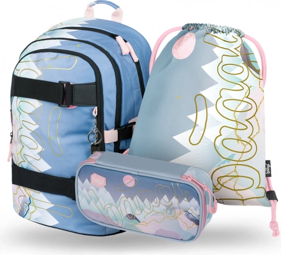 Ensemble de fournitures scolaires BAAGL Skate Moon