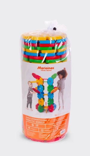 Jeu de construction à roues - 36 pièces