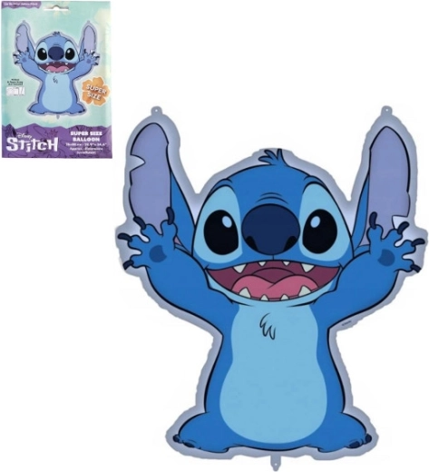 Ballon en aluminium Stitch 76 × 88 cm